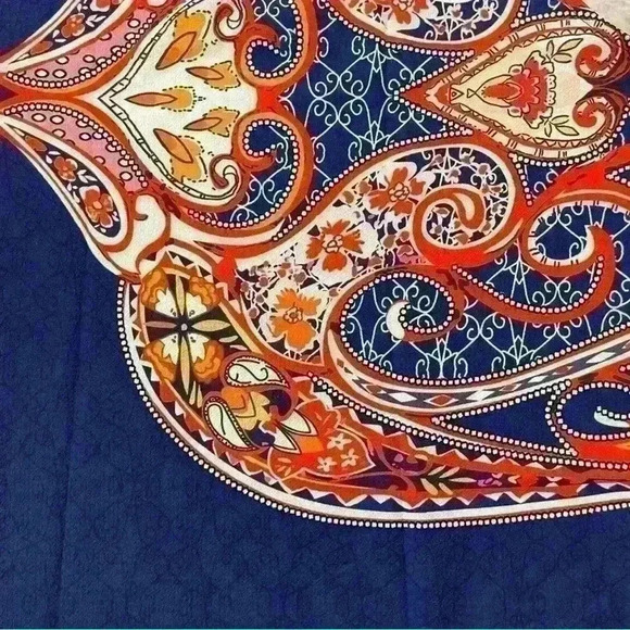 Sleeveless Keyhole Detail Top Size M Bohemian Vacation Travel Summer Spring - Picture 8 of 8